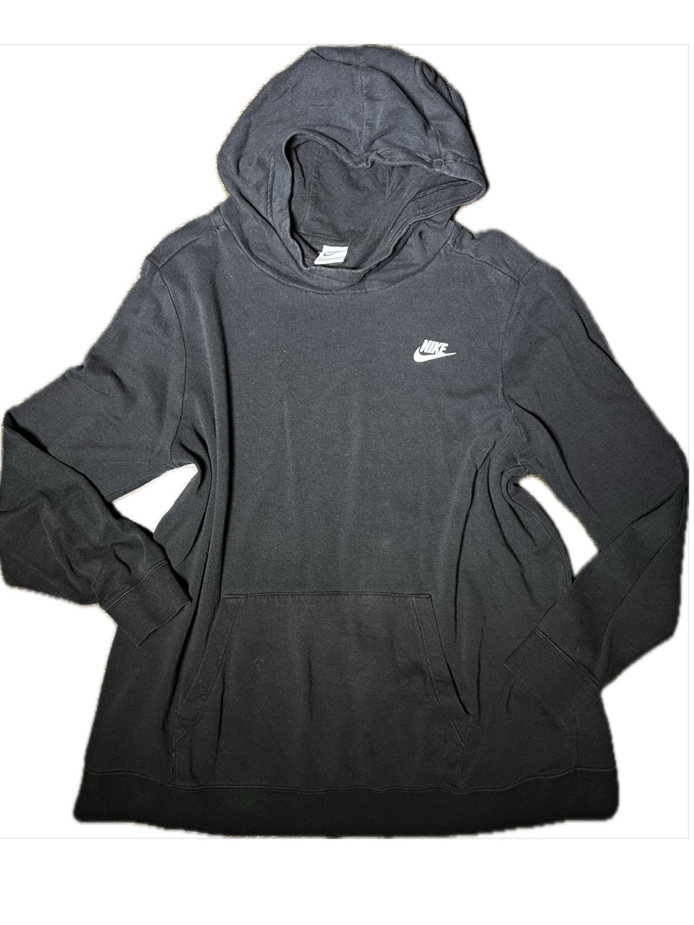 Nike Sportswear Club Black Fleece Funnel Neck Hoodie Size 1X
